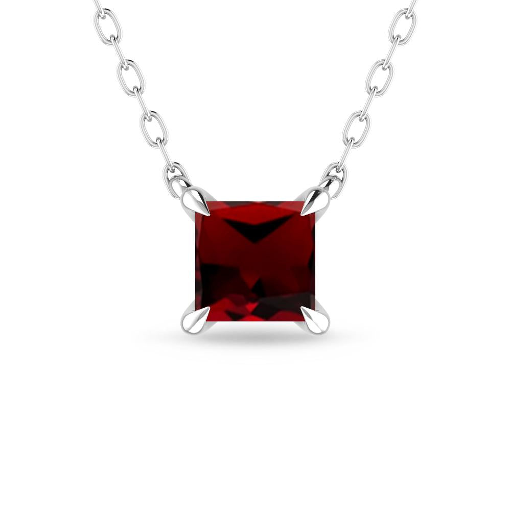 White Gold - Garnet