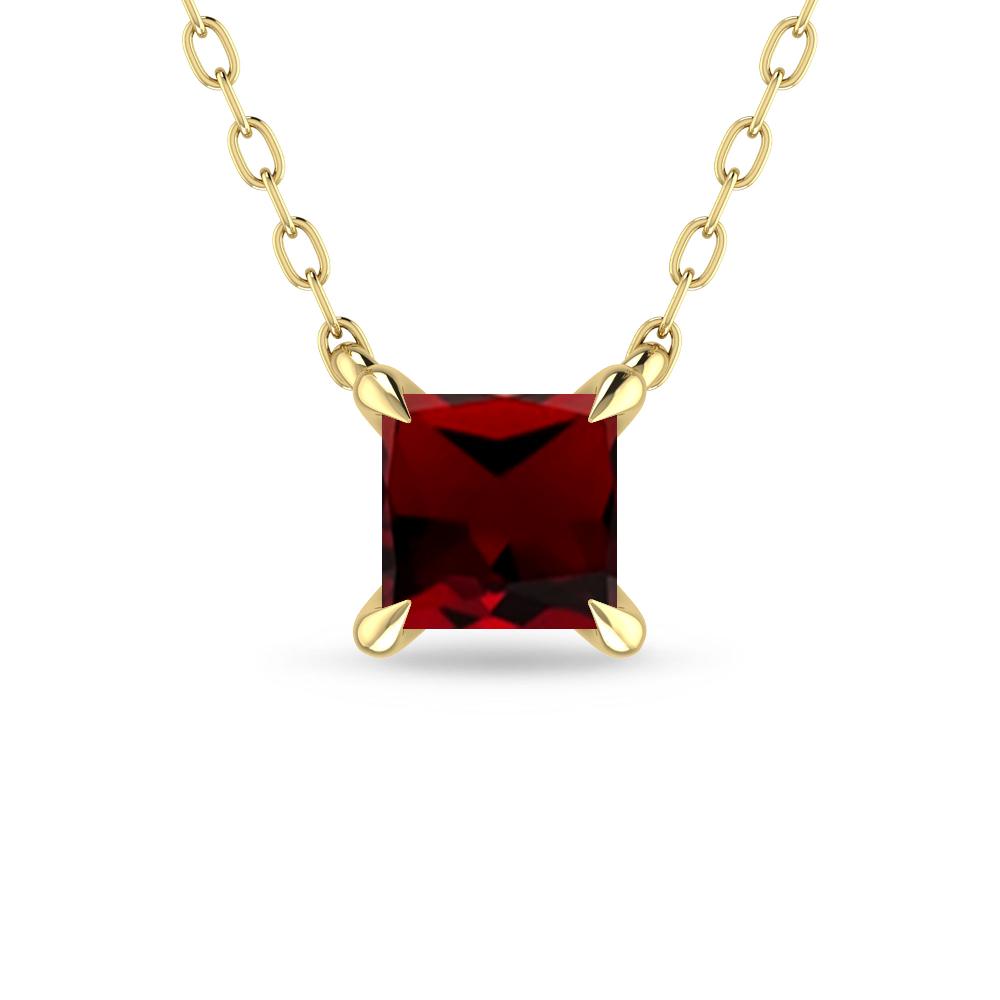 Yellow Gold - Garnet