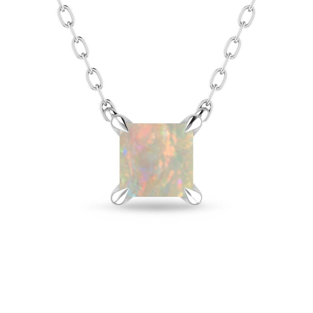 White Gold - Opal