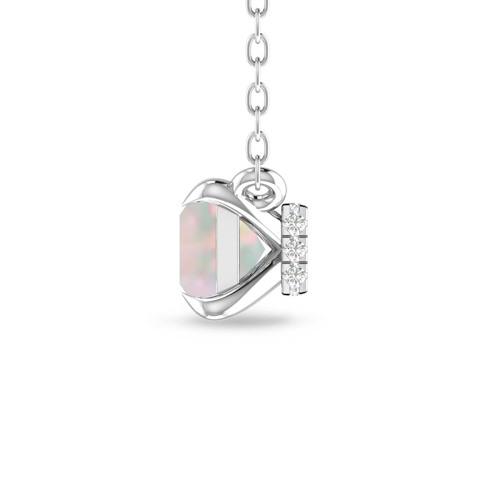 White Gold - Opal