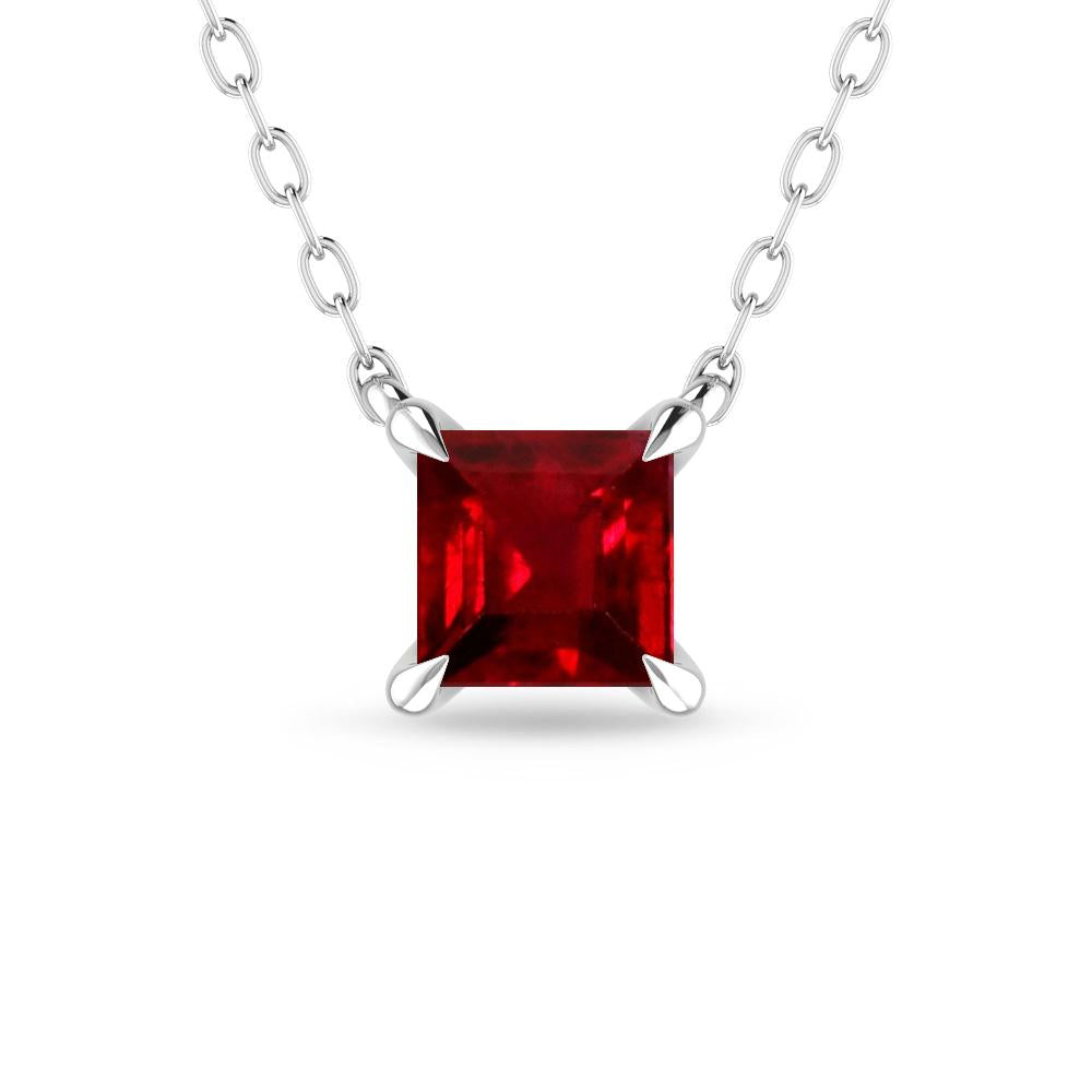 White Gold - Ruby