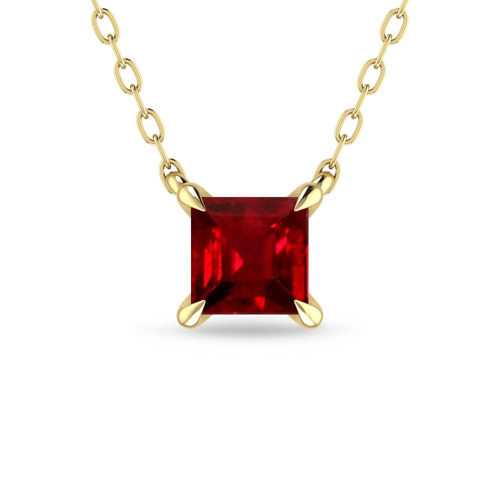 Yellow Gold - Ruby