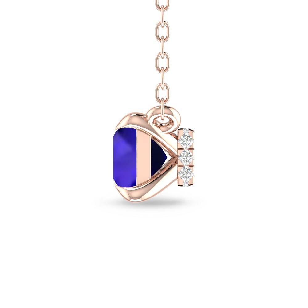 Rose Gold - Tanzanite