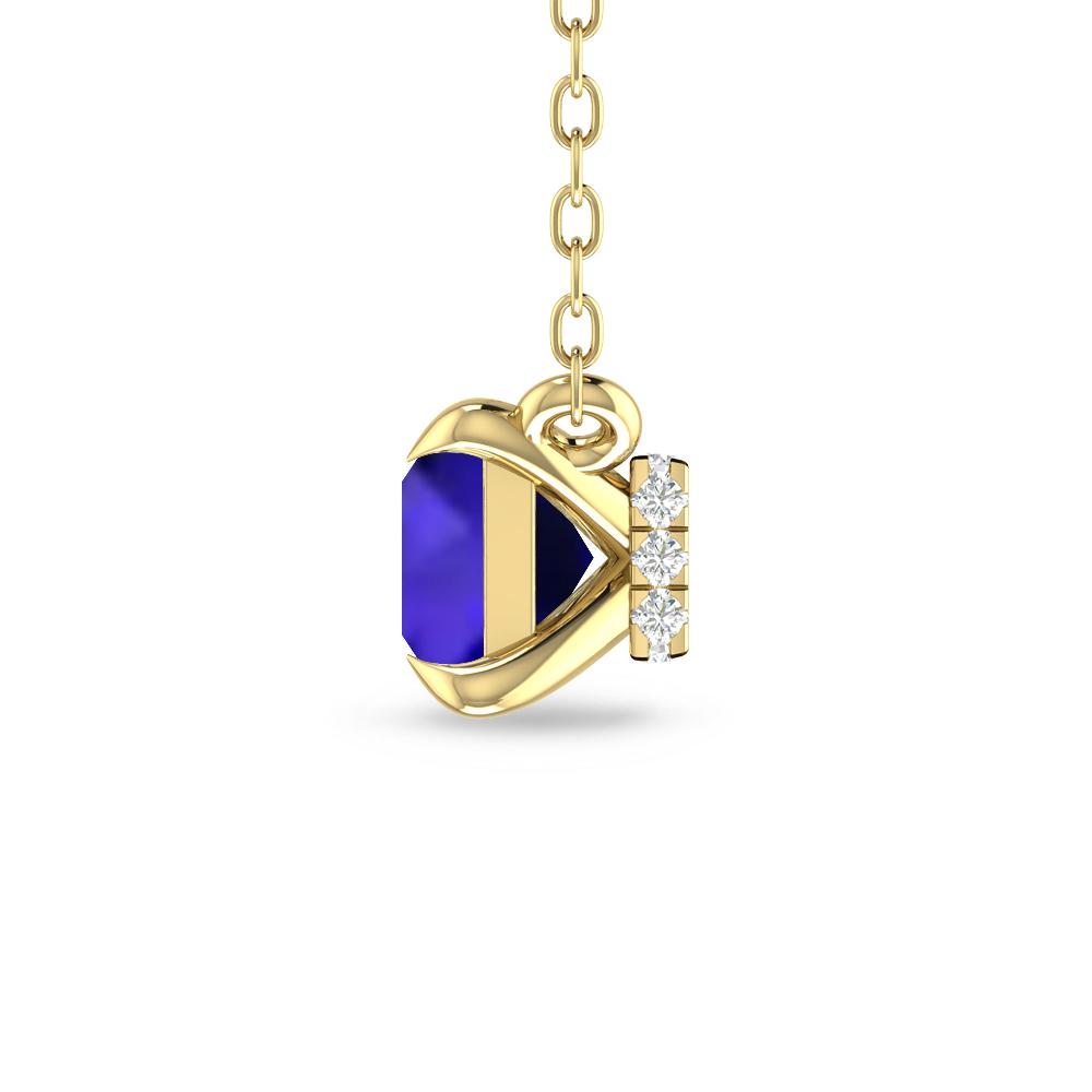 Yellow Gold - Tanzanite