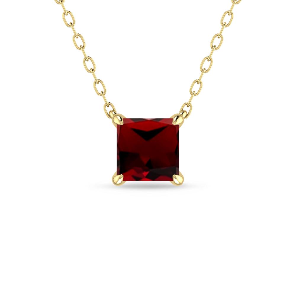 Yellow Gold - Garnet