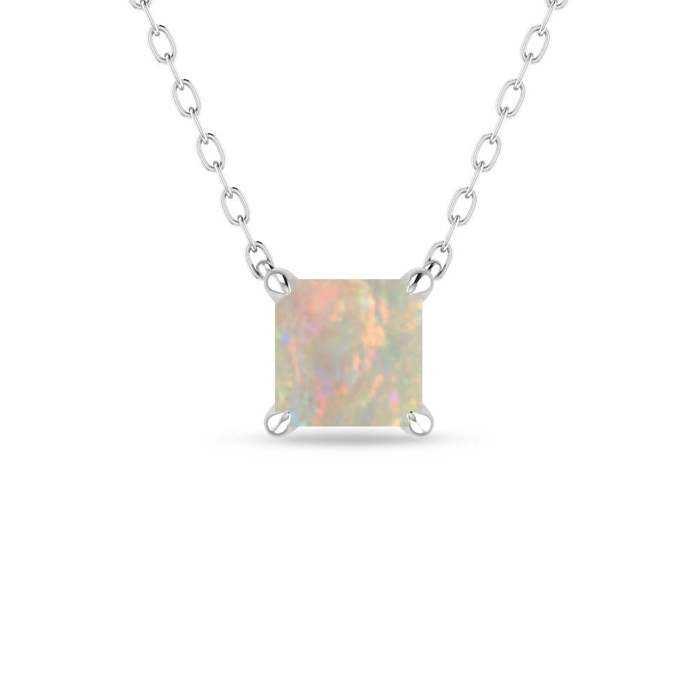 White Gold - Opal