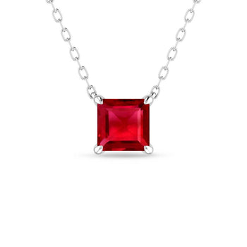 White Gold - Ruby