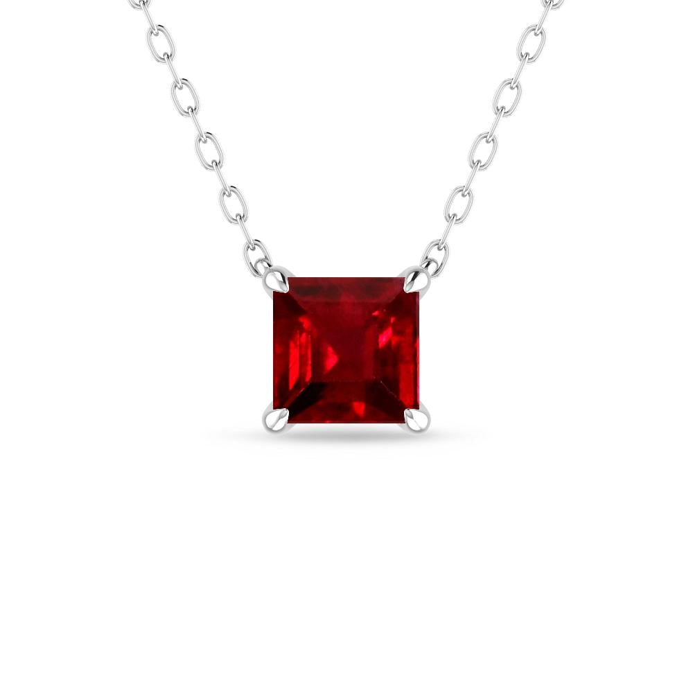 White Gold - Ruby