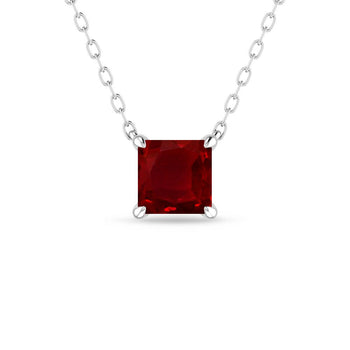 White Gold - Ruby