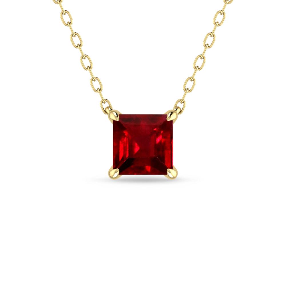 Yellow Gold - Ruby