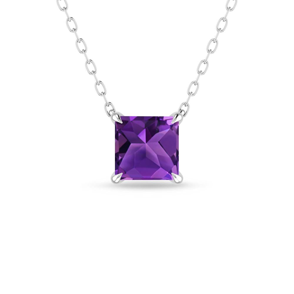 White Gold - Amethyst