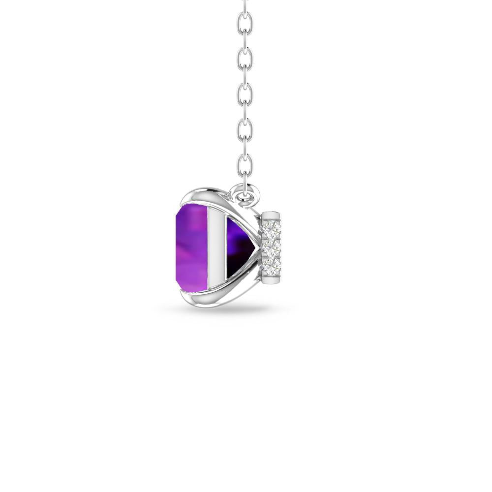 White Gold - Amethyst