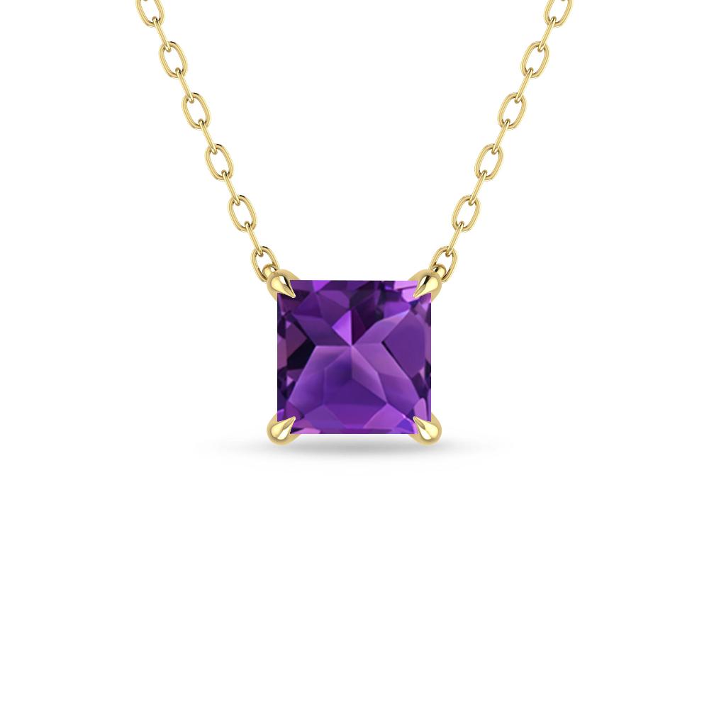 Yellow Gold - Amethyst