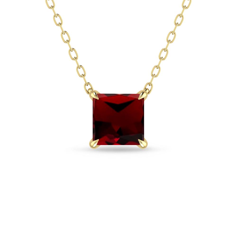 Yellow Gold - Garnet