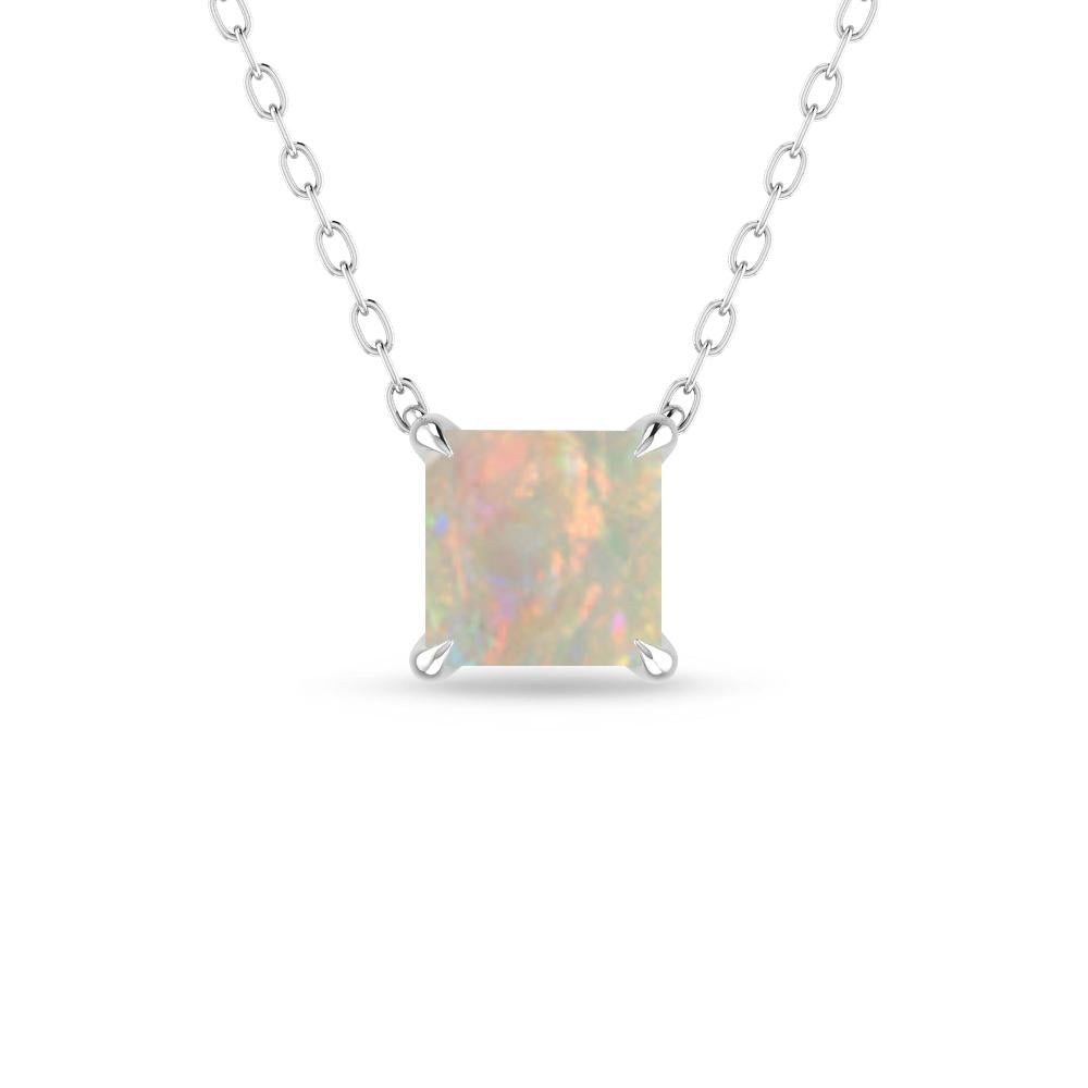 White Gold - Opal