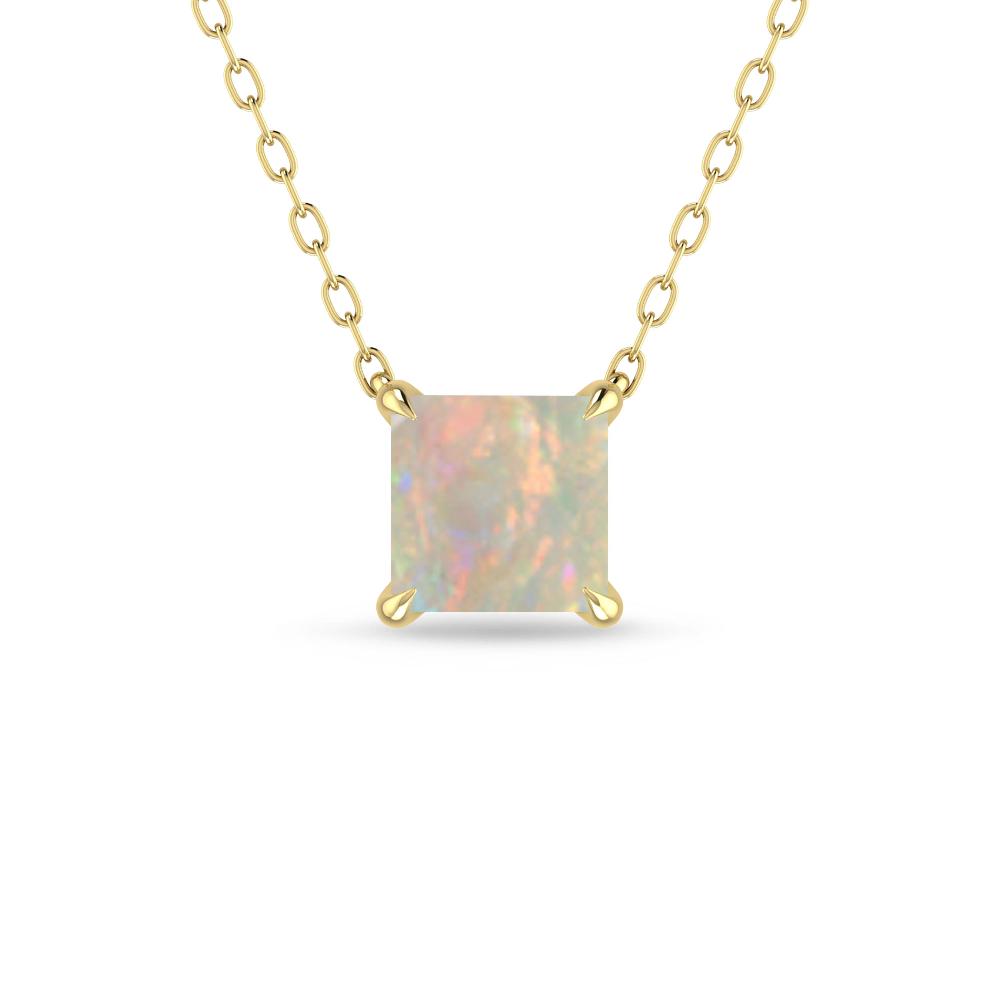 Yellow Gold - Opal