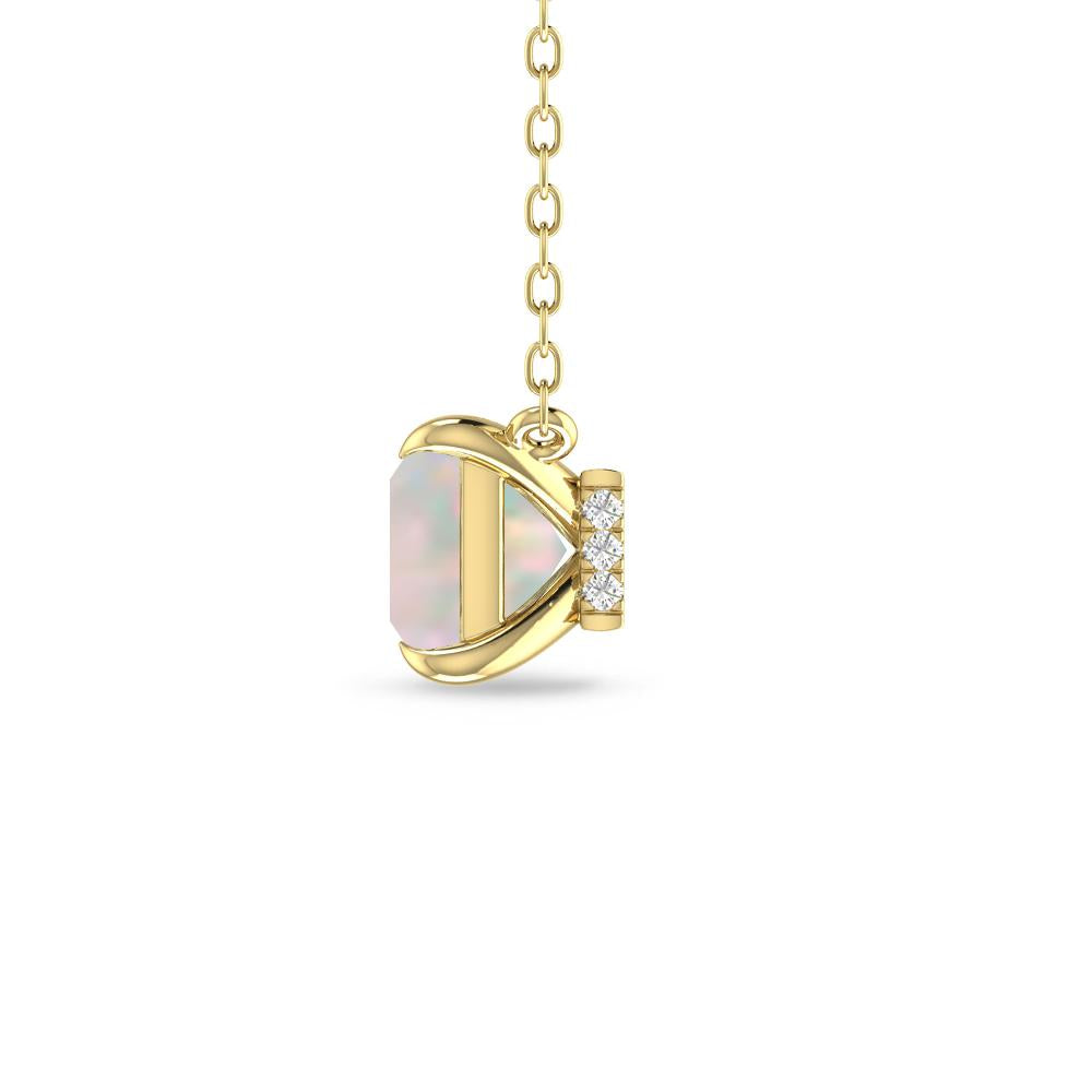 Yellow Gold - Opal