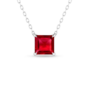 White Gold - Ruby