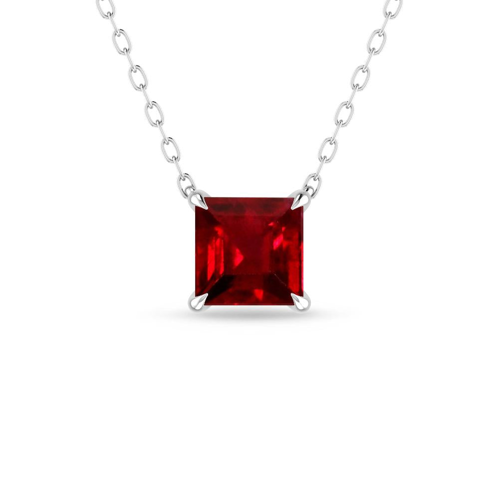 White Gold - Ruby