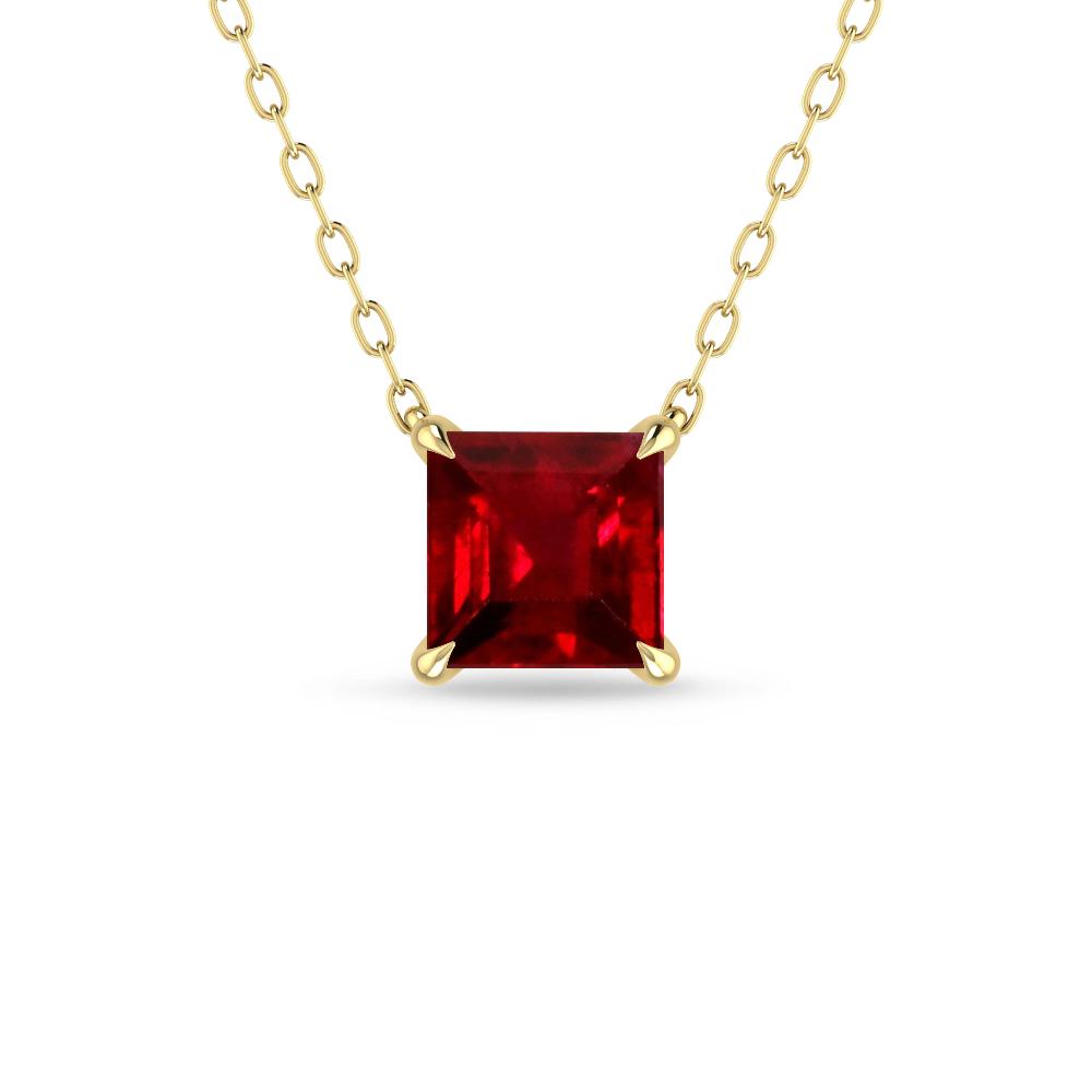 Yellow Gold - Ruby