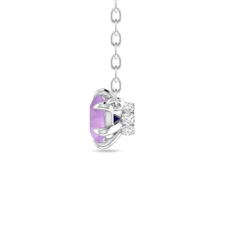 White Gold - Amethyst