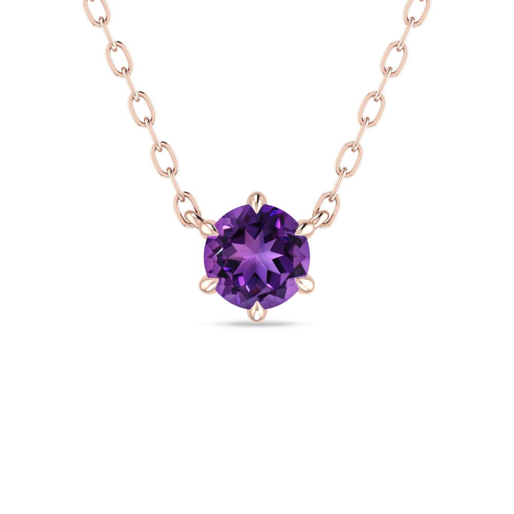 Rose Gold - Amethyst