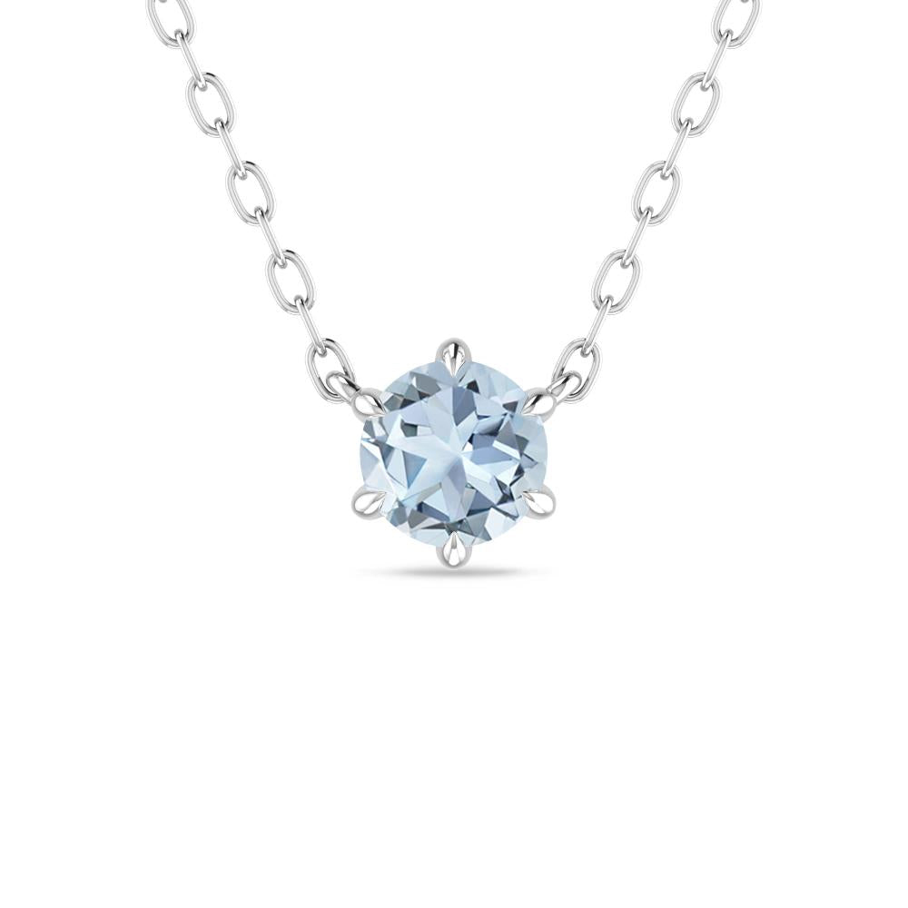 White Gold - Aquamarine