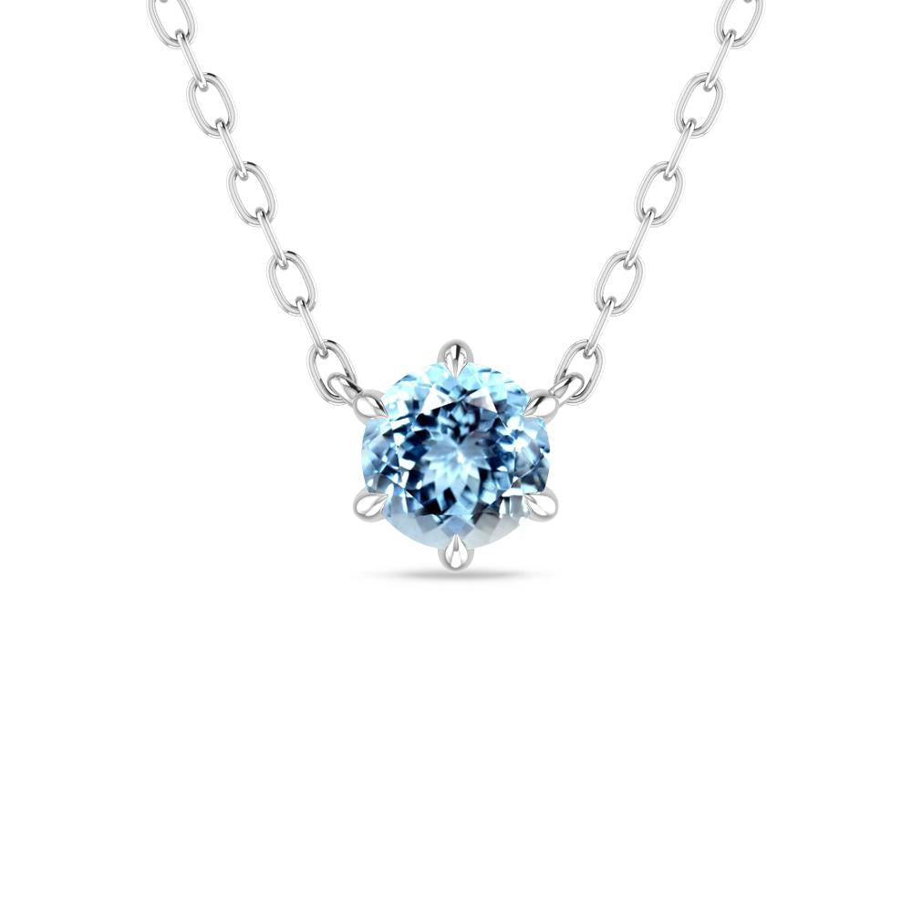 White Gold - Aquamarine