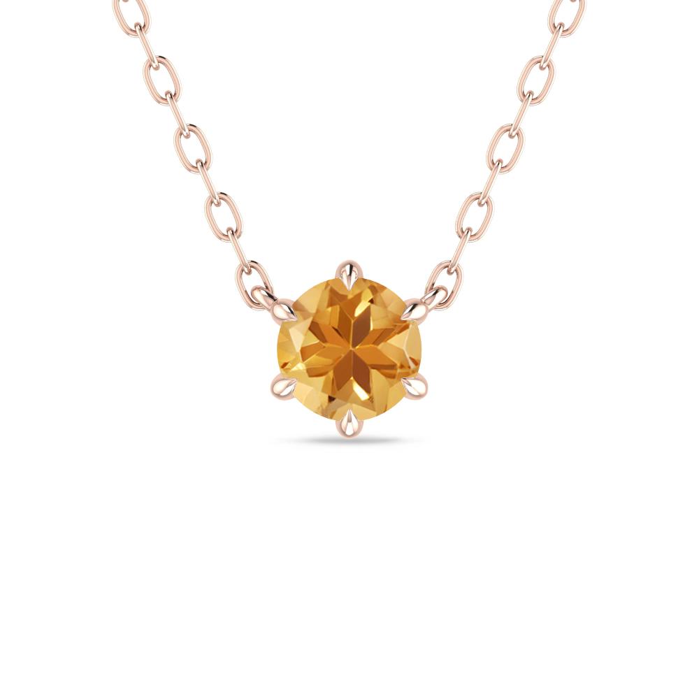 Rose Gold - Citrine