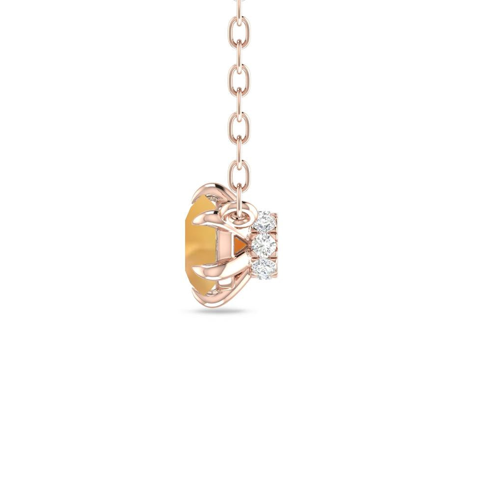 Rose Gold - Citrine