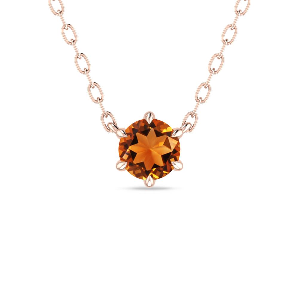 Rose Gold - Citrine