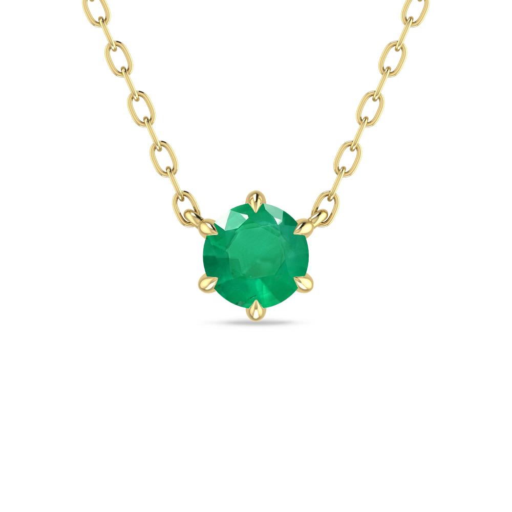 Yellow Gold - Emerald