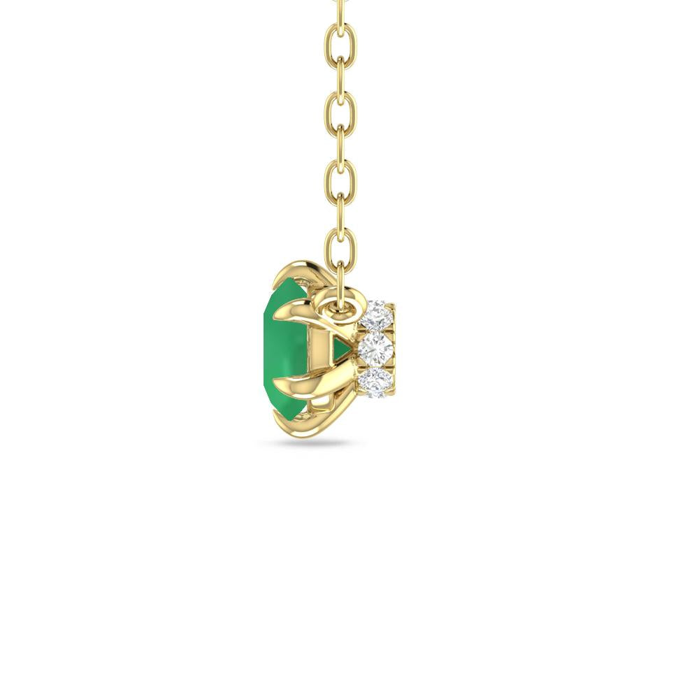 Yellow Gold - Emerald