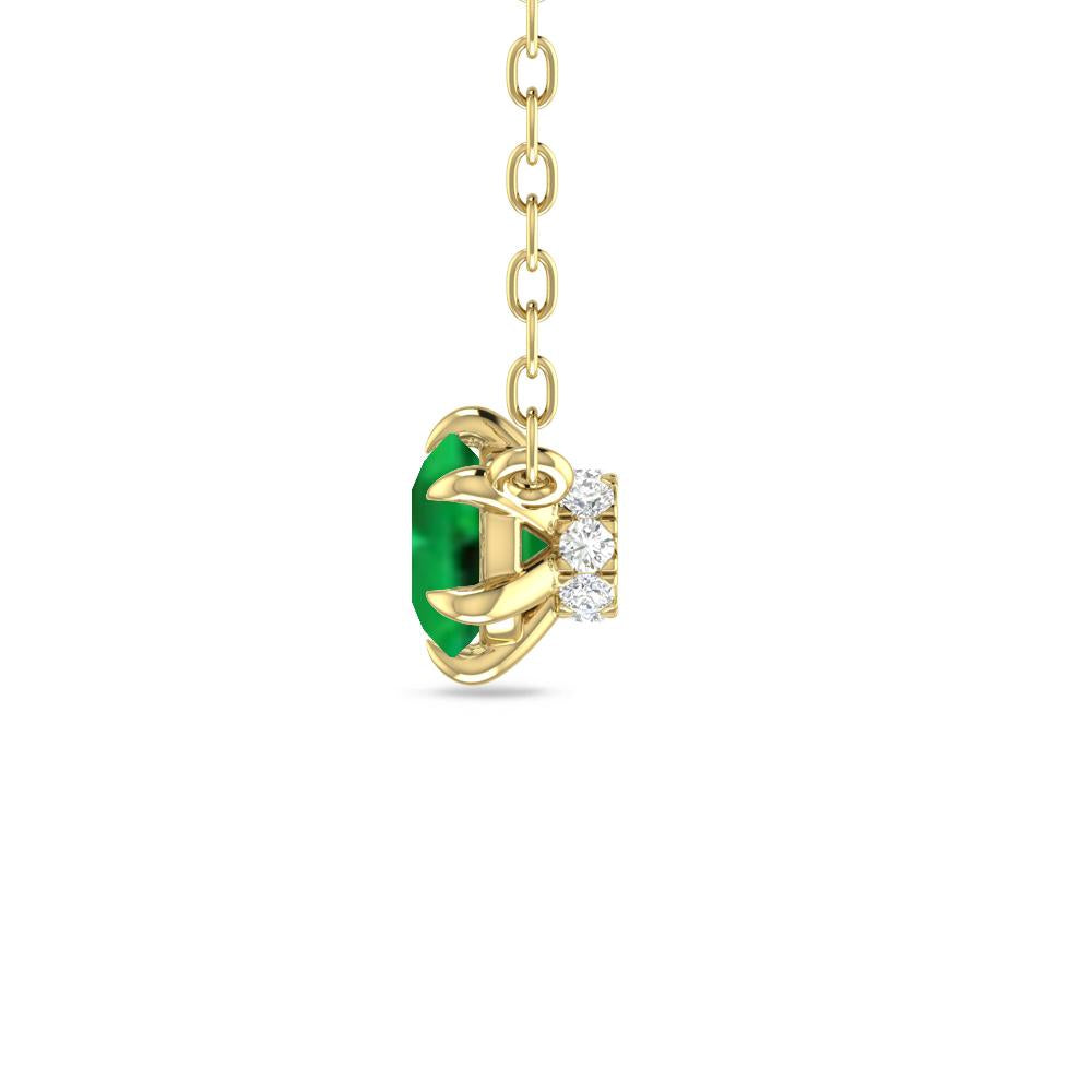 Yellow Gold - Emerald