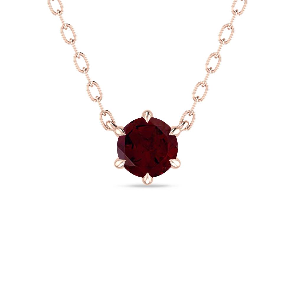 Rose Gold - Garnet