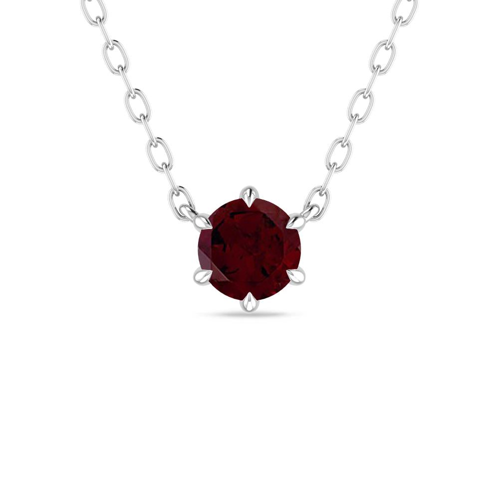 White Gold - Garnet