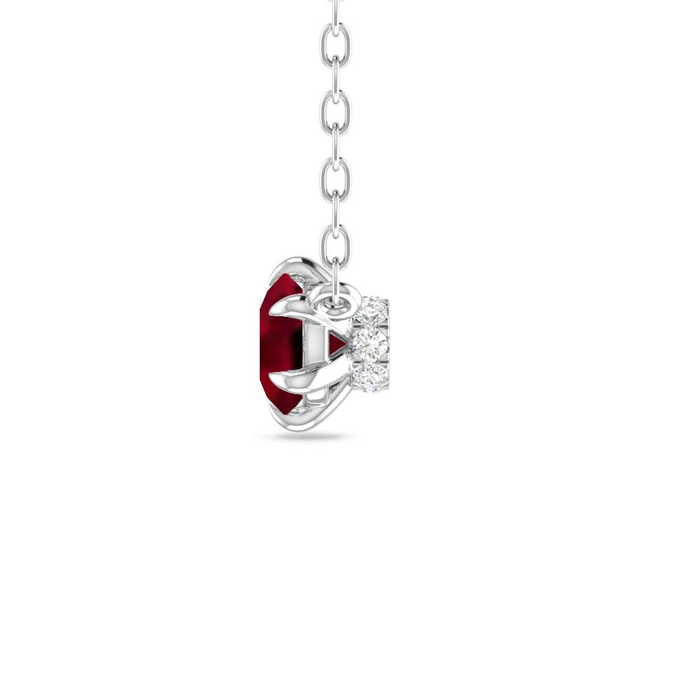 White Gold - Garnet