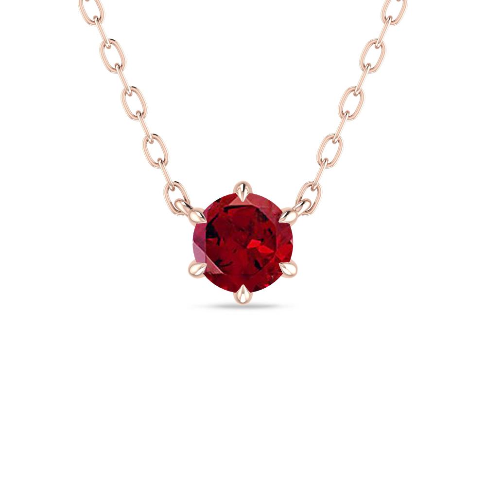 Rose Gold - Garnet