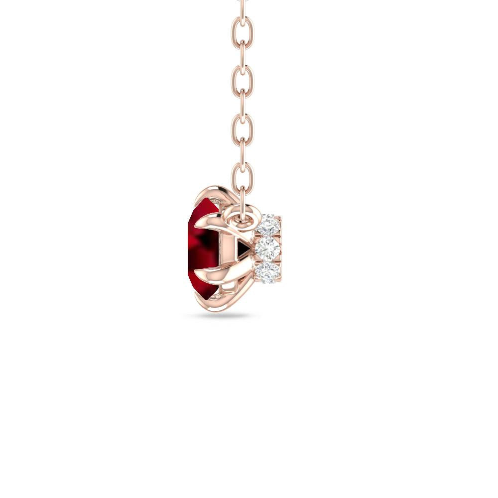 Rose Gold - Garnet