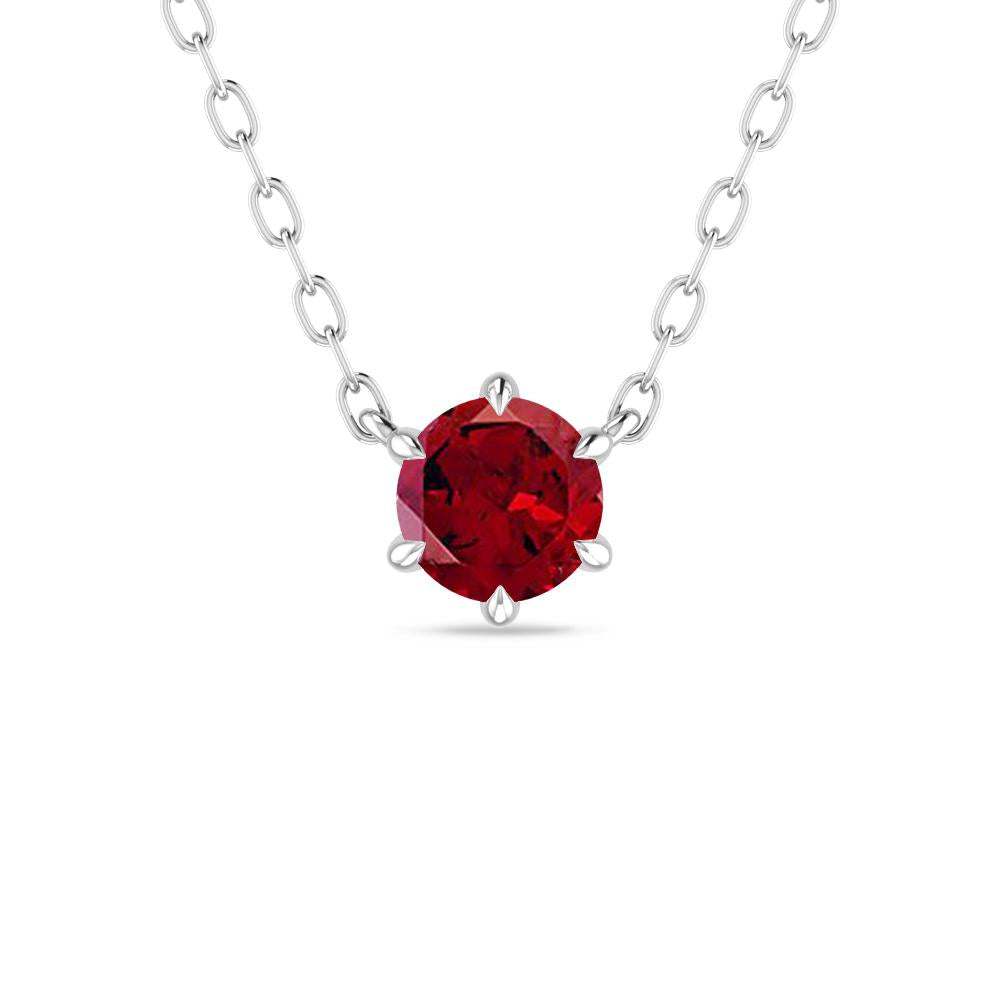 White Gold - Garnet