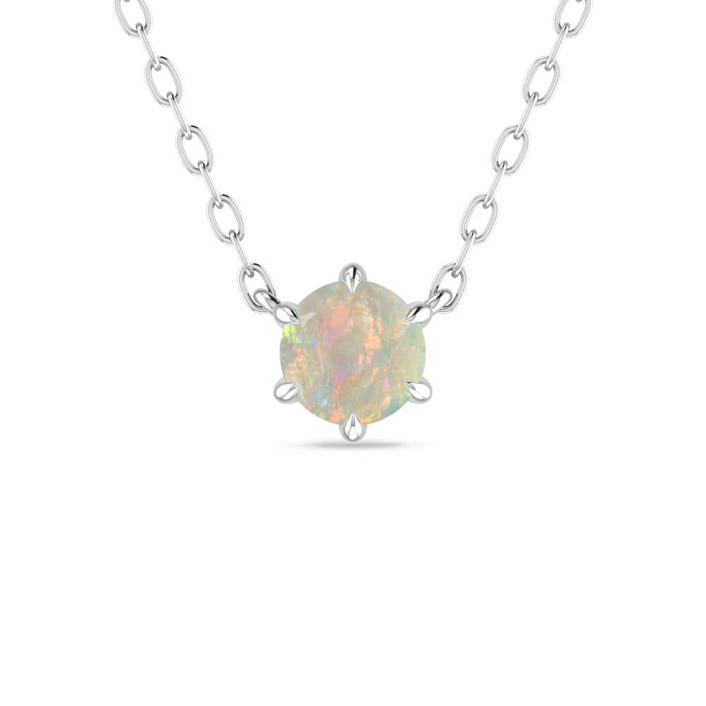 White Gold - Opal