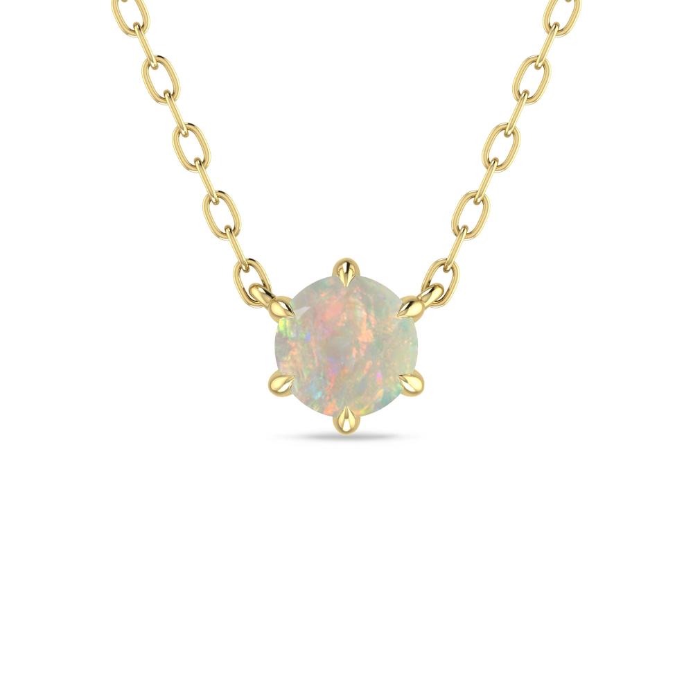 Yellow Gold - Opal