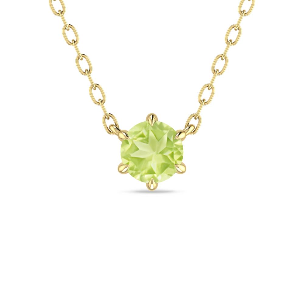 Yellow Gold - Peridot