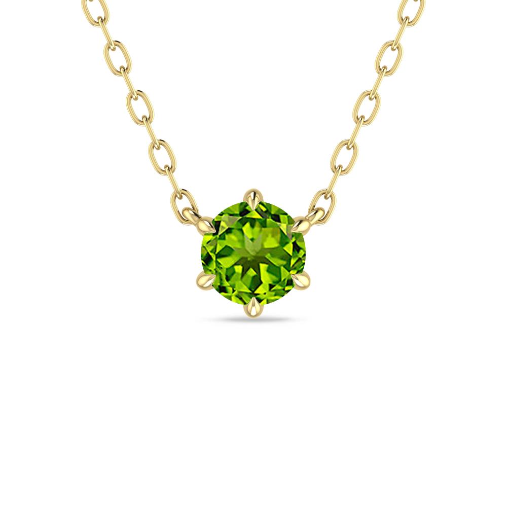 Yellow Gold - Peridot