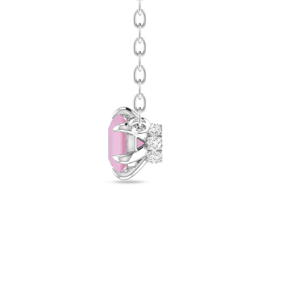 White Gold - Pink Tourmaline