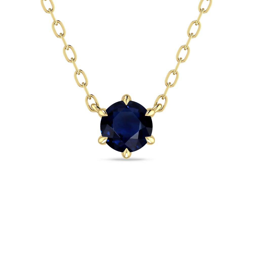 Yellow Gold - Sapphire