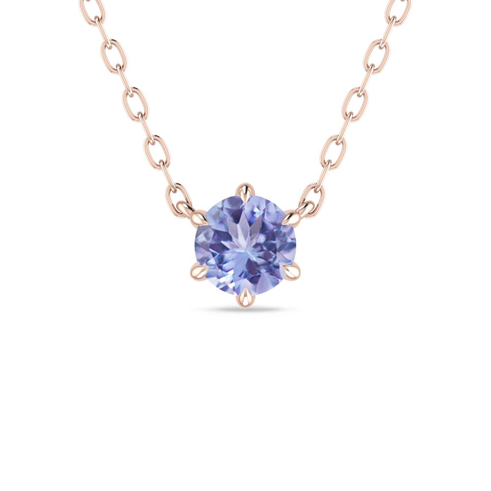 Rose Gold - Tanzanite