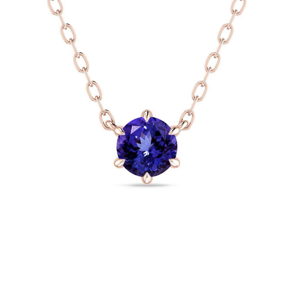 Rose Gold - Tanzanite