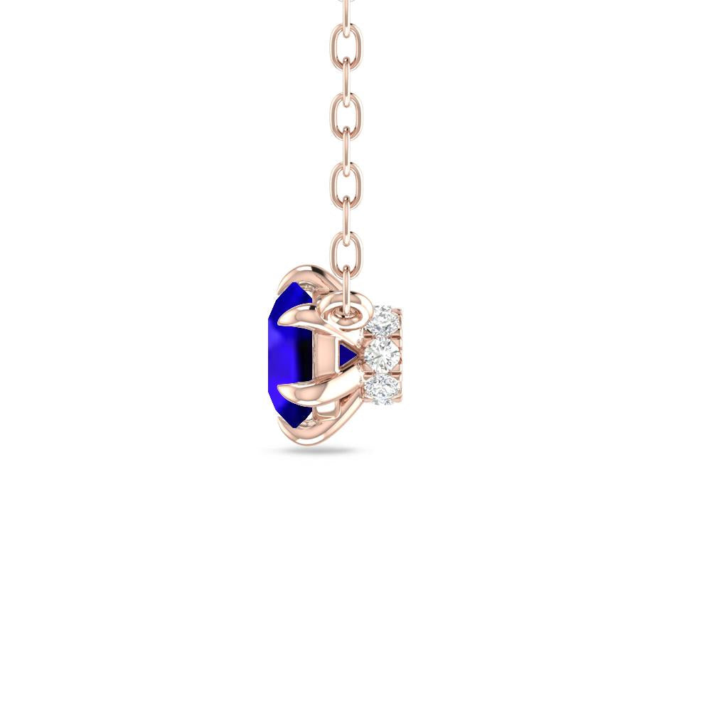 Rose Gold - Tanzanite