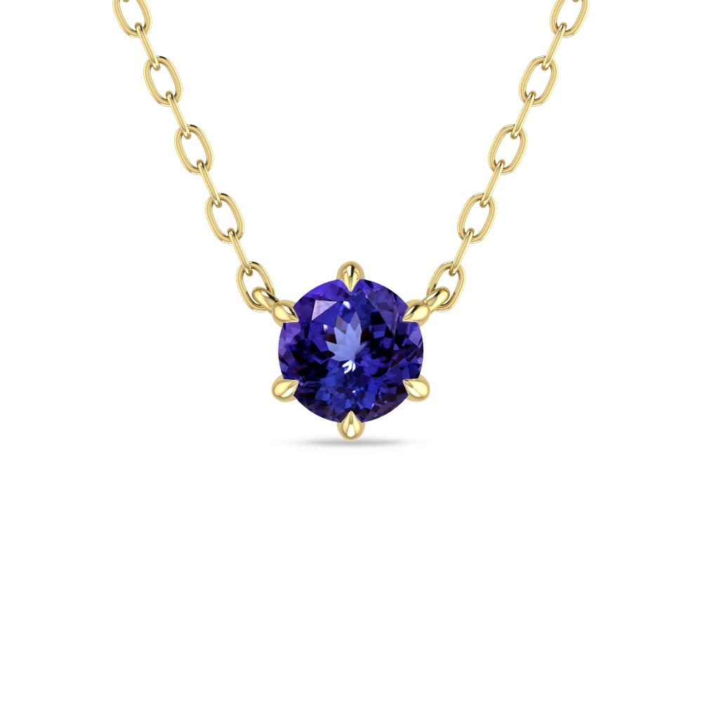 Yellow Gold - Tanzanite